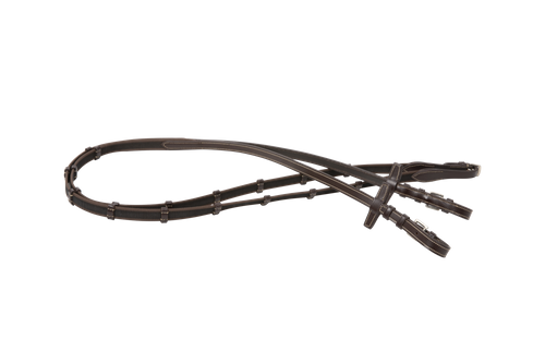 Reins SOFT GRIP 5./8 WITH 7 LEATHER LOOPS Antares