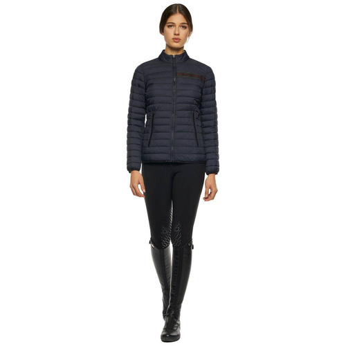 Team Red Stripe Quilted Cavalleria Toscana Jacket