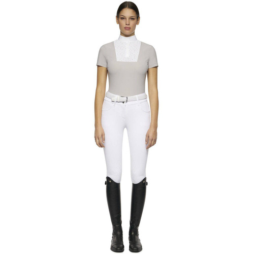 CROCHET BIB CT Women's Polo