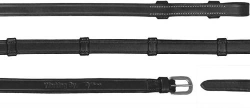 DYON Working Collection leather reins with stoppers