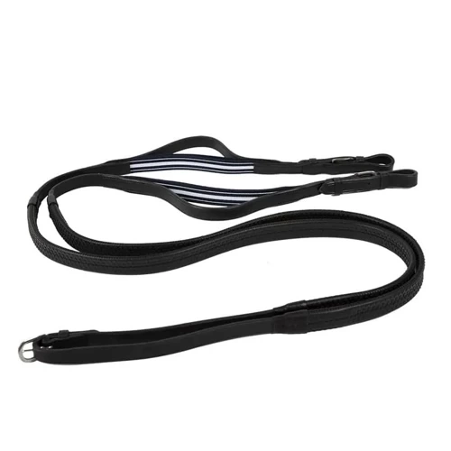Rubber reins with a flexible  insert Antares