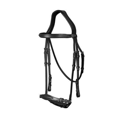 Adjustable Drop Noseband Bridle DYON New English