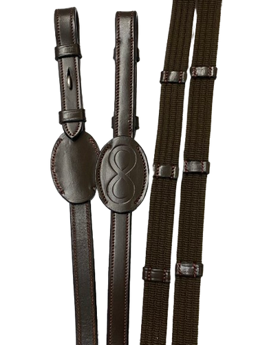 Webbing reins 5/8 La CENSE COLLECTION Dyon