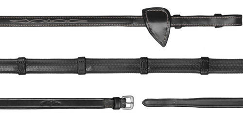 DYON Hunter Collection rubber reins with stoppers
