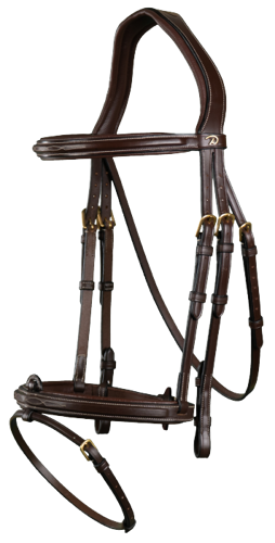 Bridle with noseband comb. DYON Collection