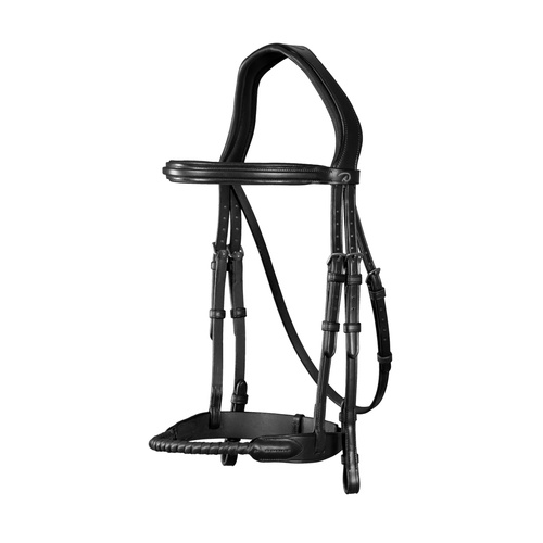 Bridle with rope noseband DYON New English Collection