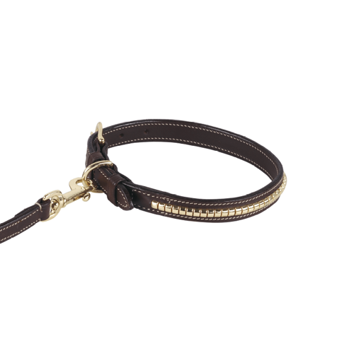 Leather dog collar Pariani