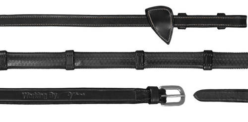 DYON Working Collection rubber reins with stoppers