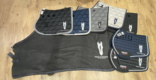 Fleece rug STAMP REFLEXX Eskadron