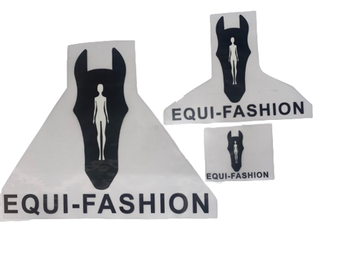Iron-on laber for clothing Equi-Fashion Logo