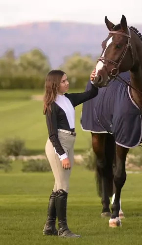 CASSI LONG SLEEVE COMPETITION SHIRT Black